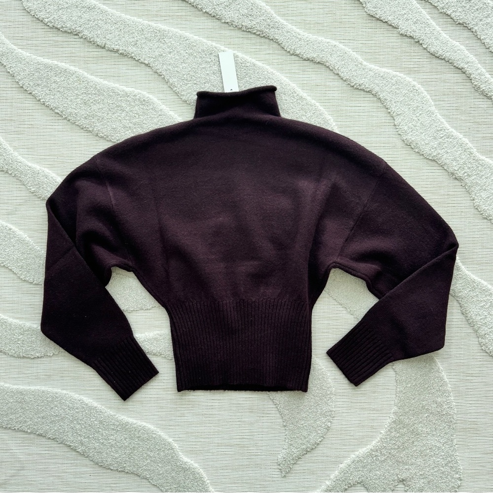 NWT Naked Wardrobe RIBBED-KNIT SCULPT SWEATER TOP - Picture 6 of 6